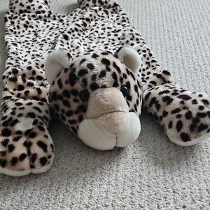 Leopard Print Plush Animal Pillowcase